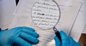 Forensic Document-Examinations